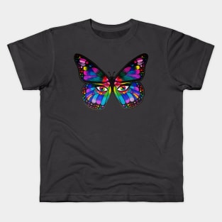 Butterfly Eyes Kids T-Shirt